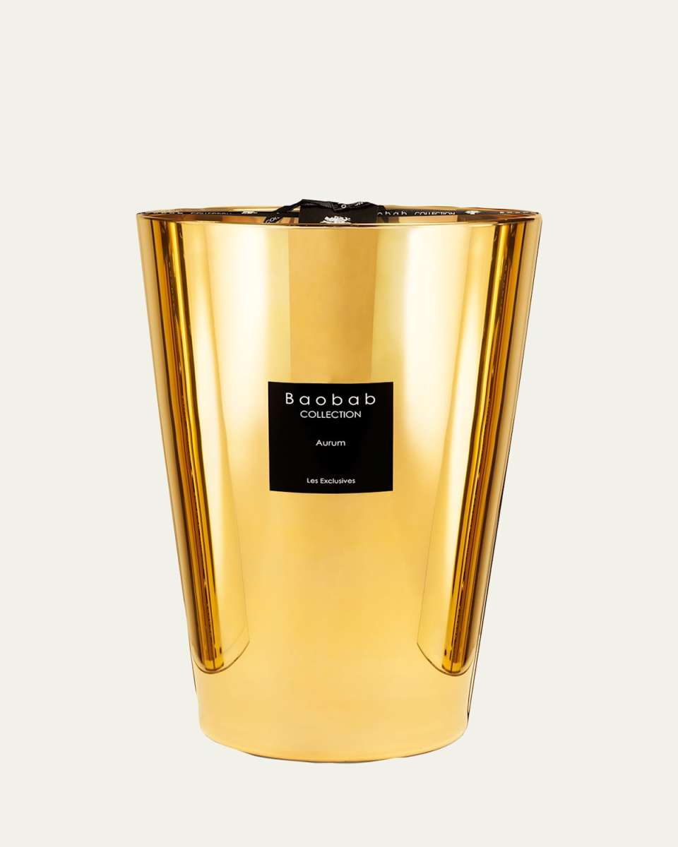 Aurum Scented Candle, 13.8"